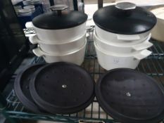 6 x Cooking Pots