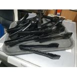 Black Plastic Tongs