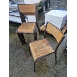 6 x Stackable Chairs