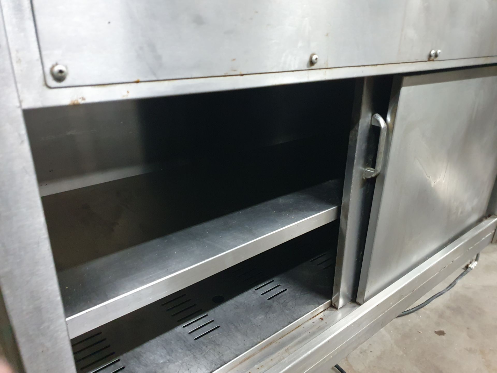 S/S Heated Cupboard with Bain Marie - Bild 2 aus 3