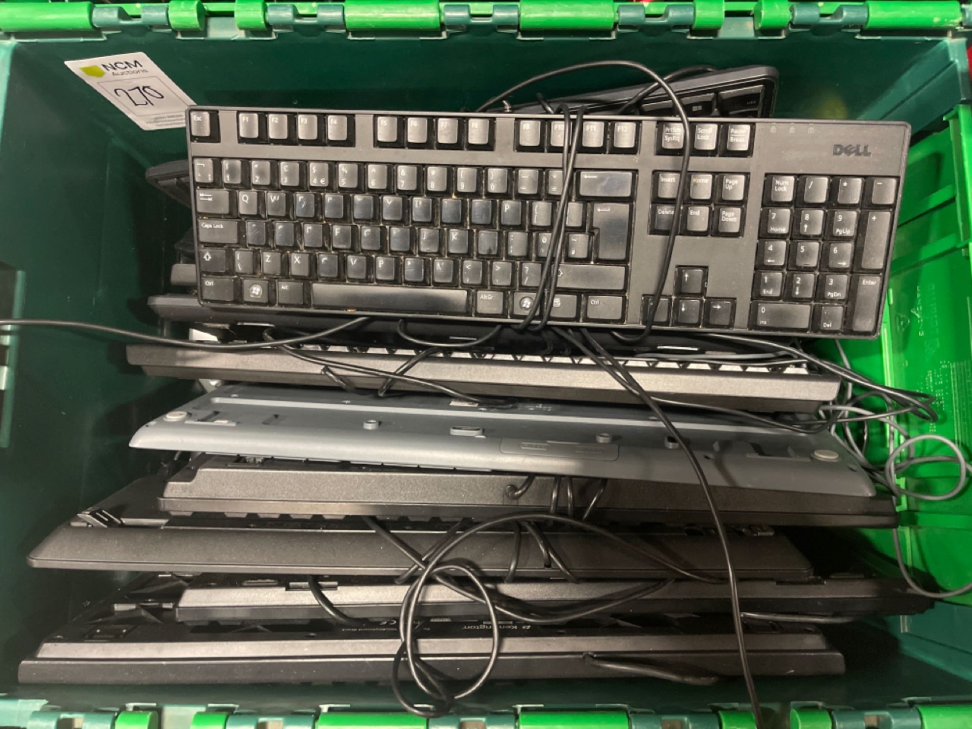 Computer Keyboards x 11 Mixed Lot - Bild 2 aus 2