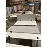 Small White Office Desk x7