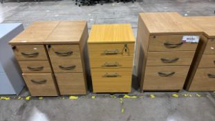 Wooden Drawers x3