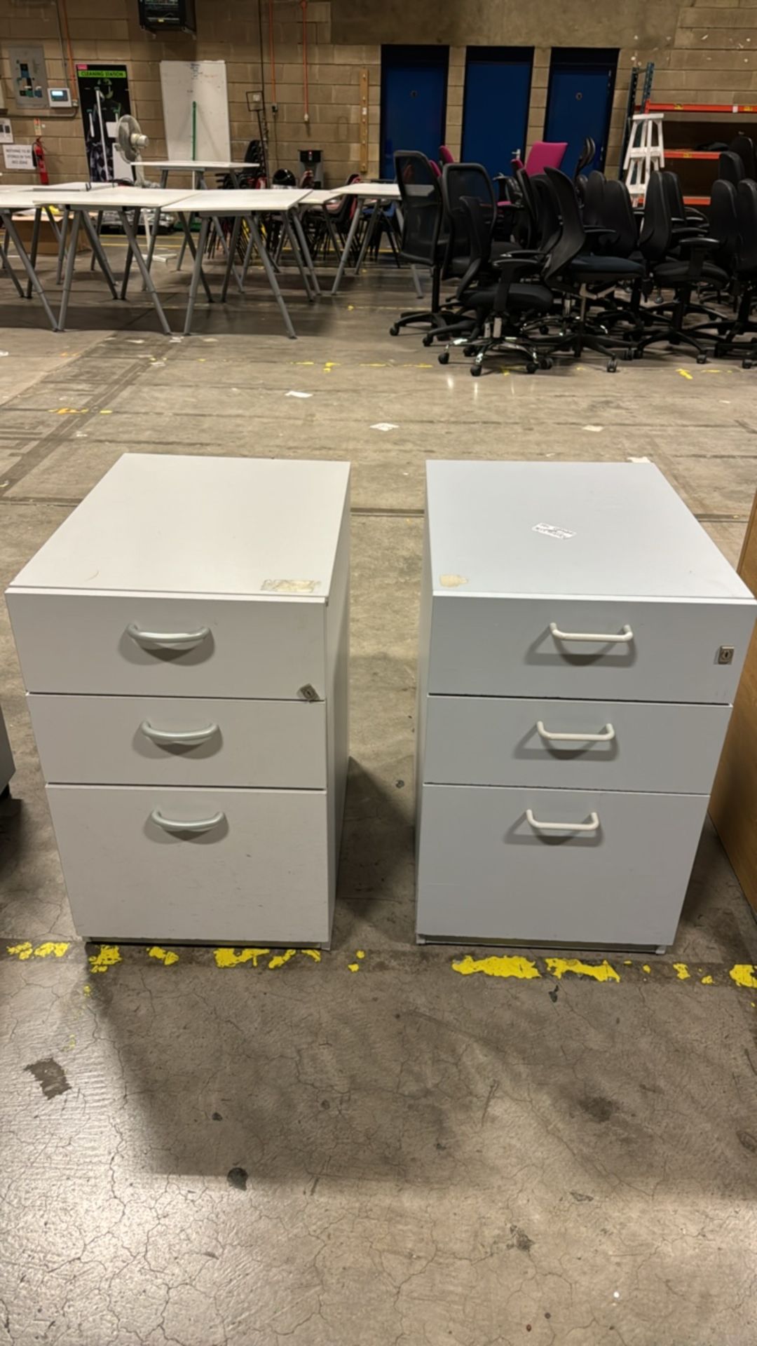 Metal Storage Drawers x2