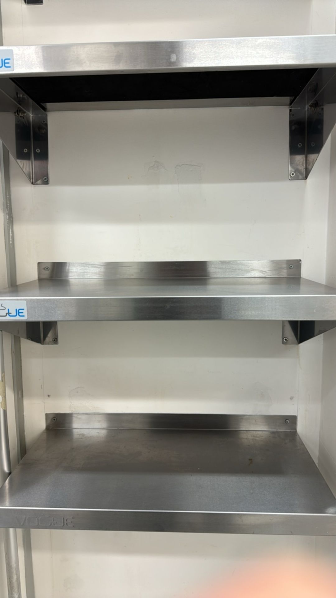 Stainless Steel Shelving x5 - Image 5 of 5