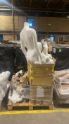 Pallet Of Mixed Mannequins