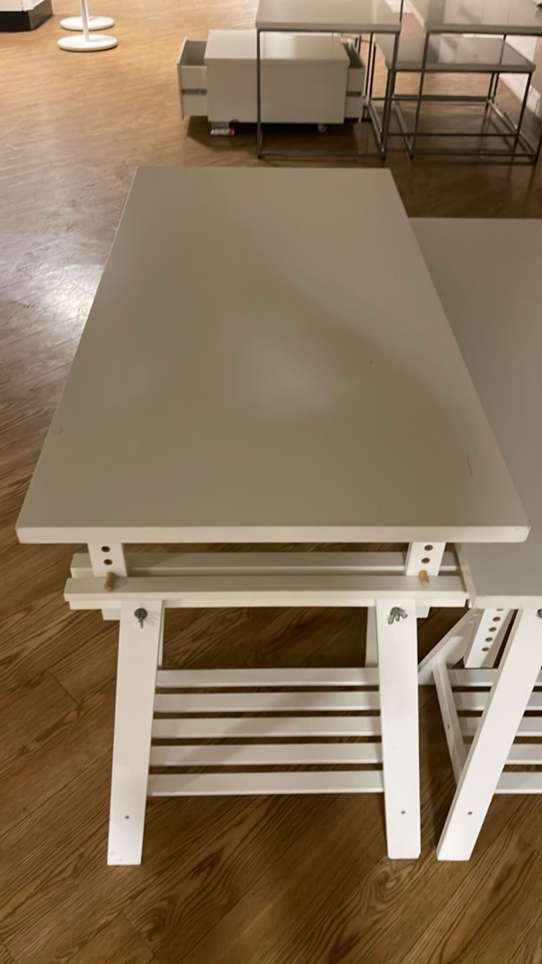 Adjustable Tables x3 - Image 4 of 6
