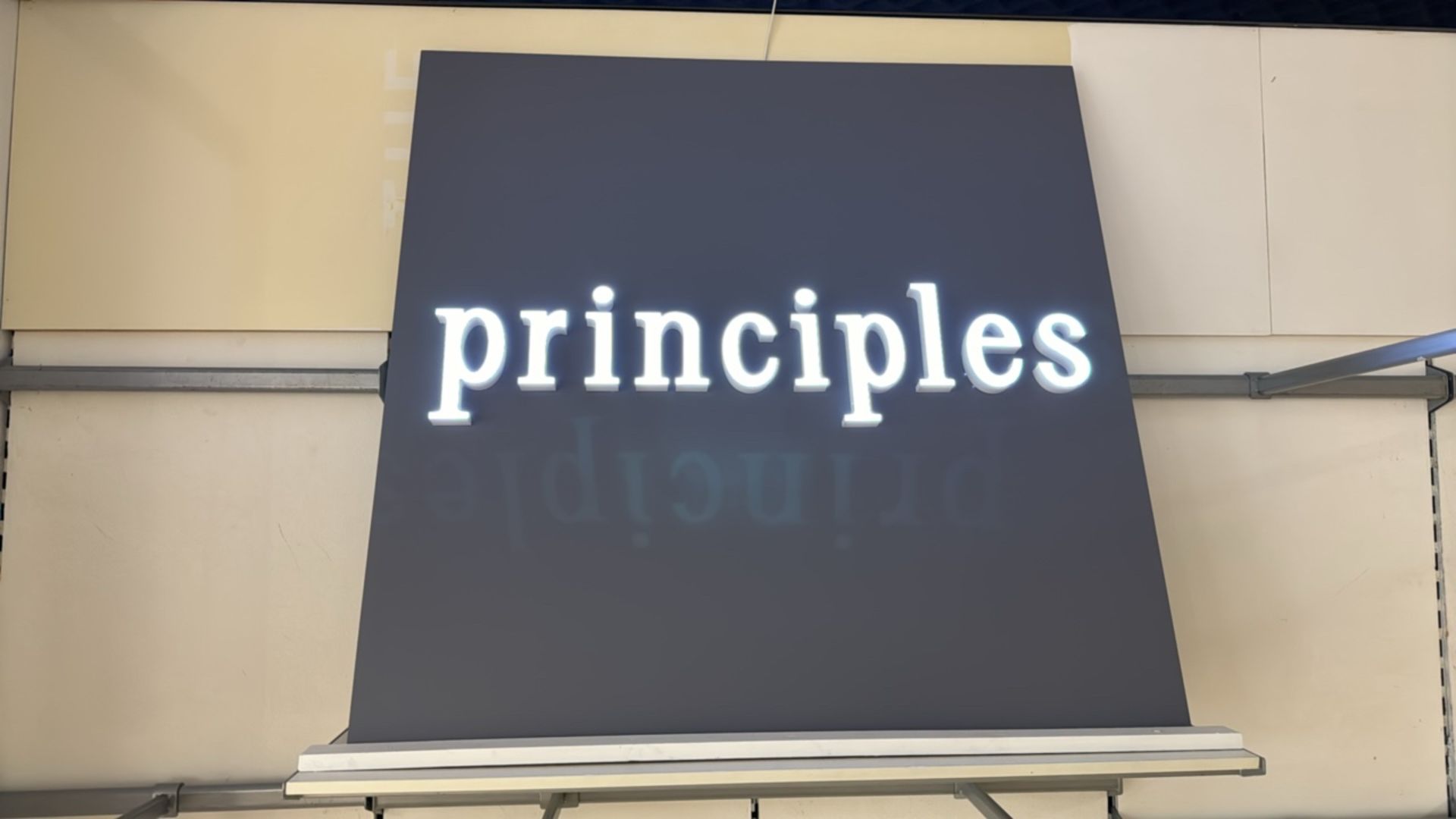 Principles LED Sign - Image 2 of 2