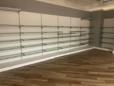 35 x Glass Shelves
