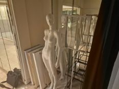 White Female Mannequins x4