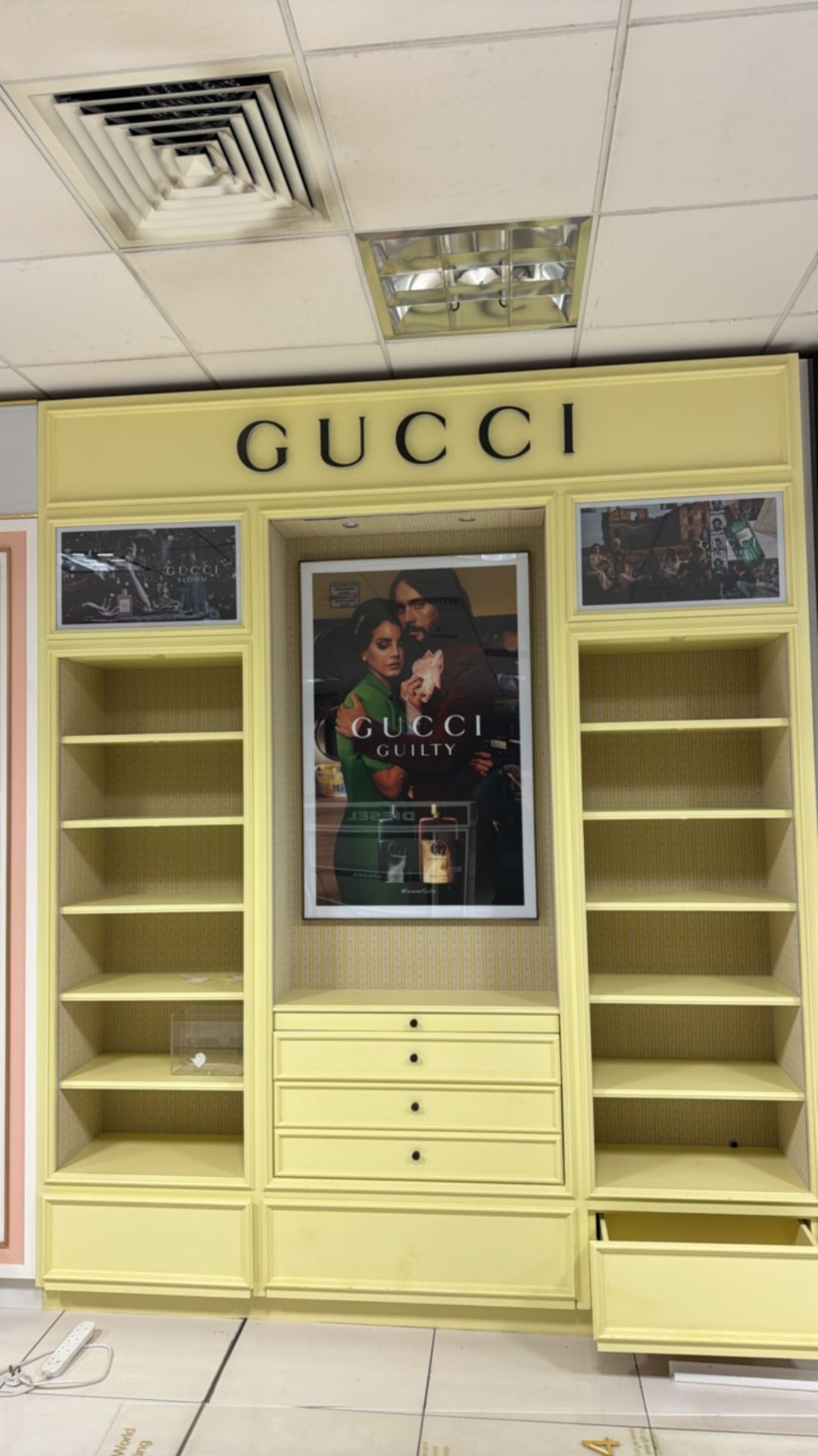 Gucci Wall Display