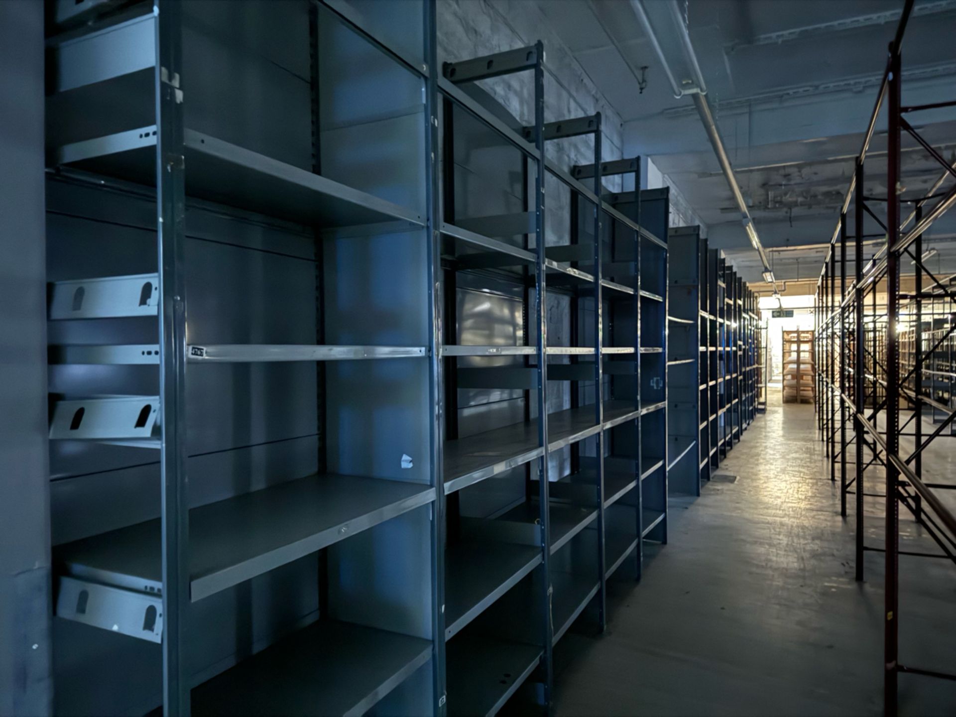 15 Bays of Boltless Shelf Racking