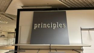 Principles LED Sign