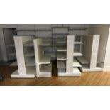 Mobile Retail Display Stands x4