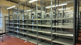 50 Bays of Metal Boltless Shelf Racking