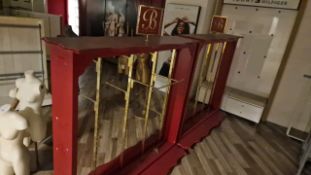 Ted Baker Red Display Stands x2