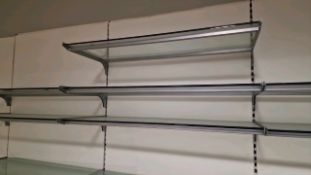 70x Glass Shelves