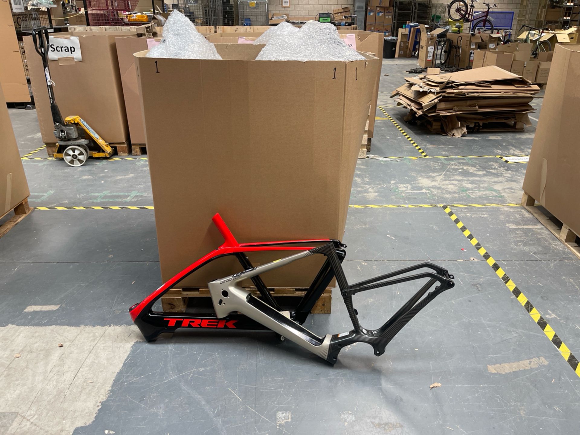 Box Of Electric Bike Frames