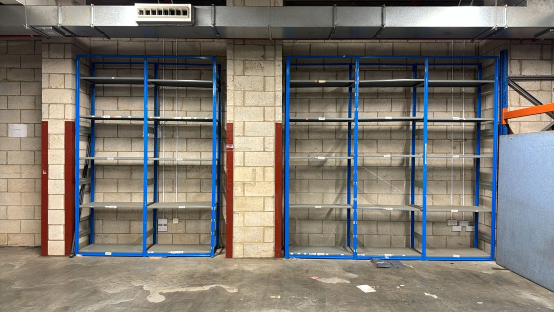 5 Bays Of Boltess Racking Shelving