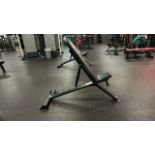 Black Adjustable Bench