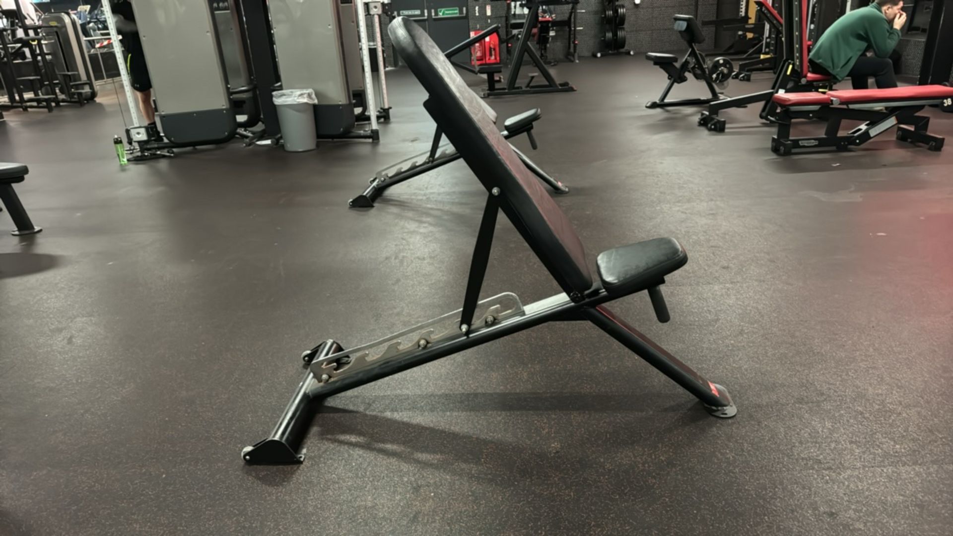 Black Adjustable Bench