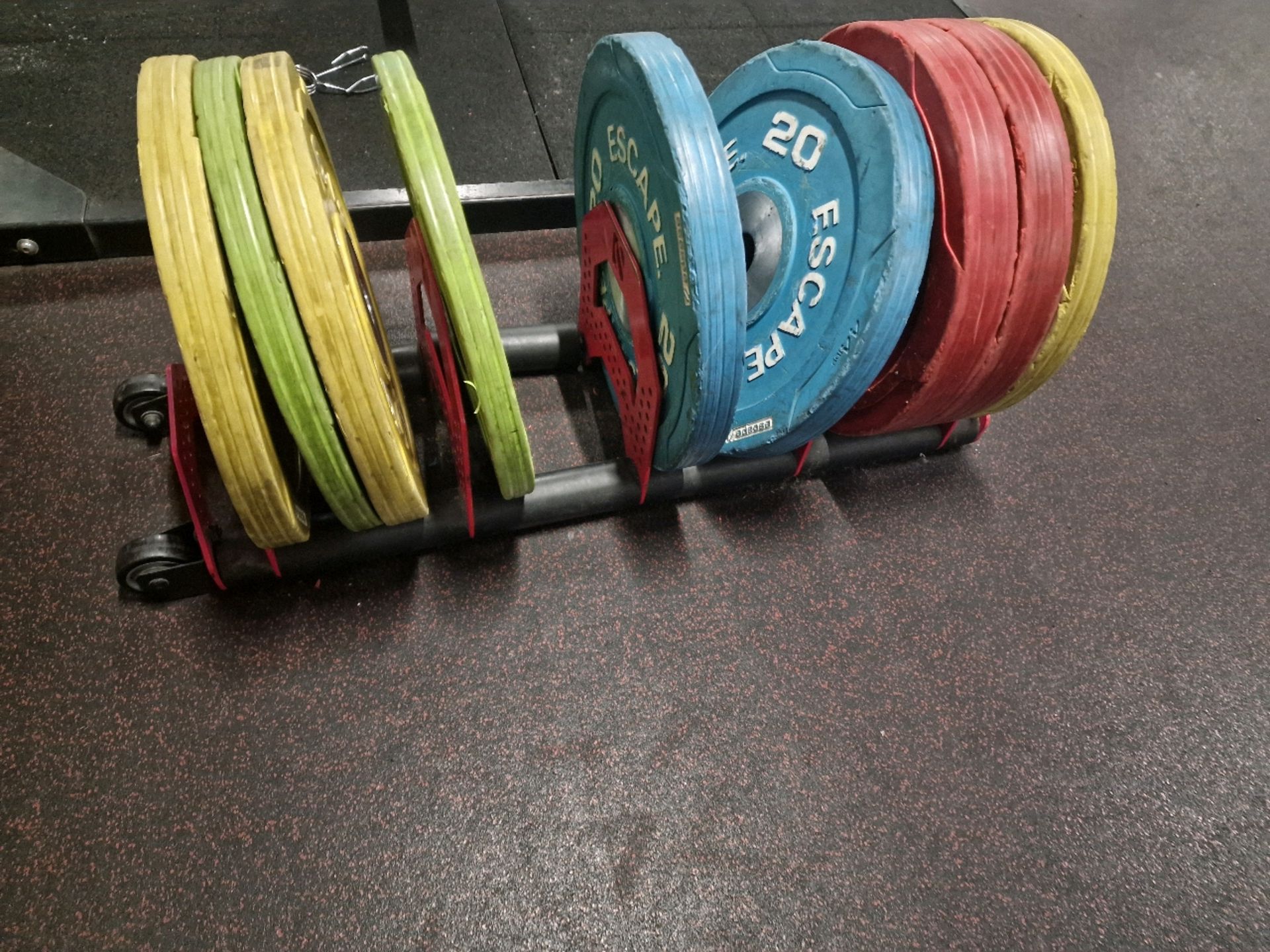 Escape Weight Plate Stand