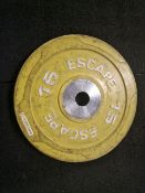 15kg Escape Weight Plates x2