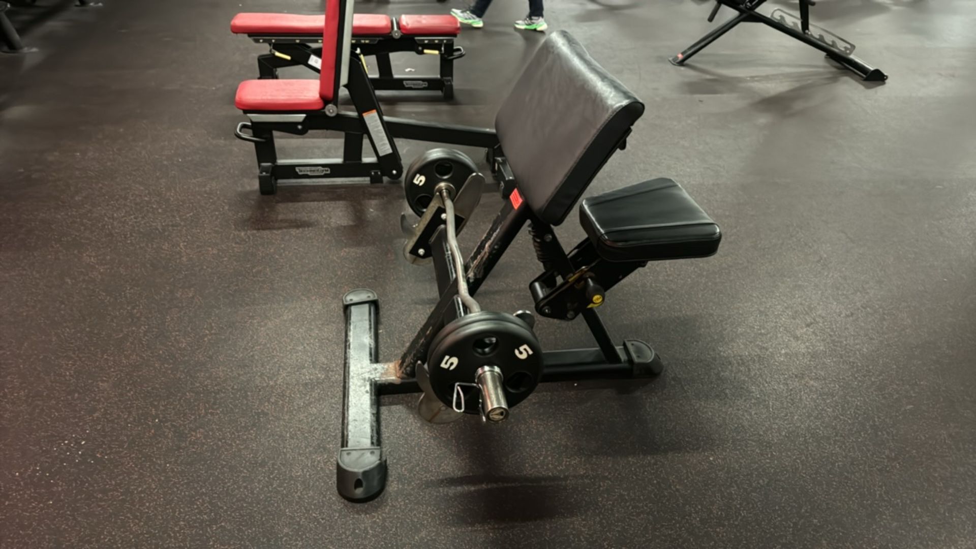 Preacher Curl Station