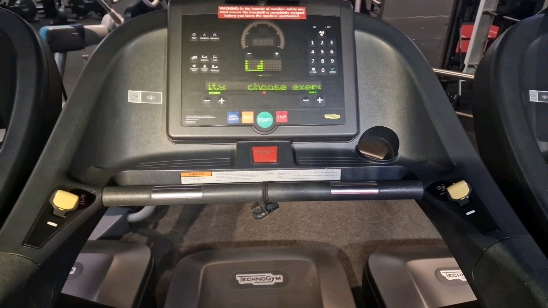 Technogym Treadmill - Image 3 of 5