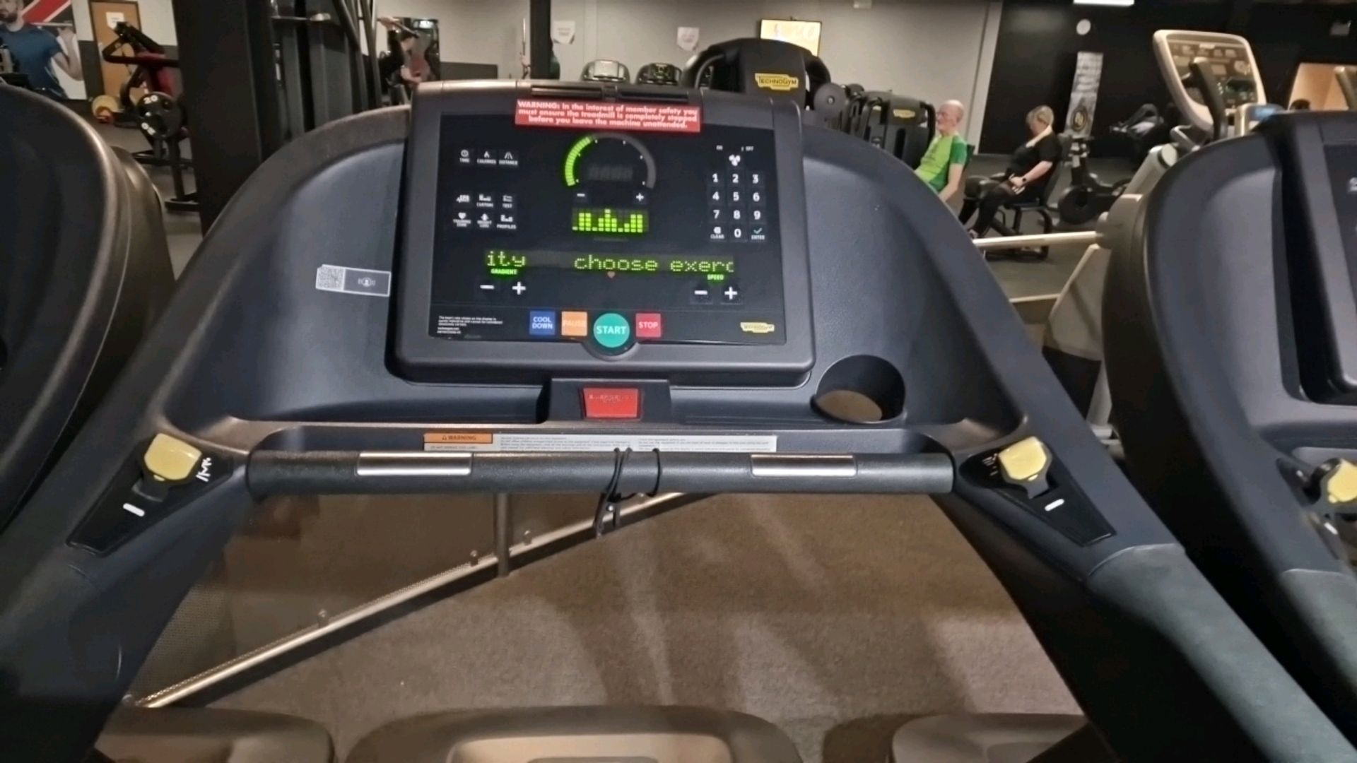 Technogym Treadmill - Image 4 of 6