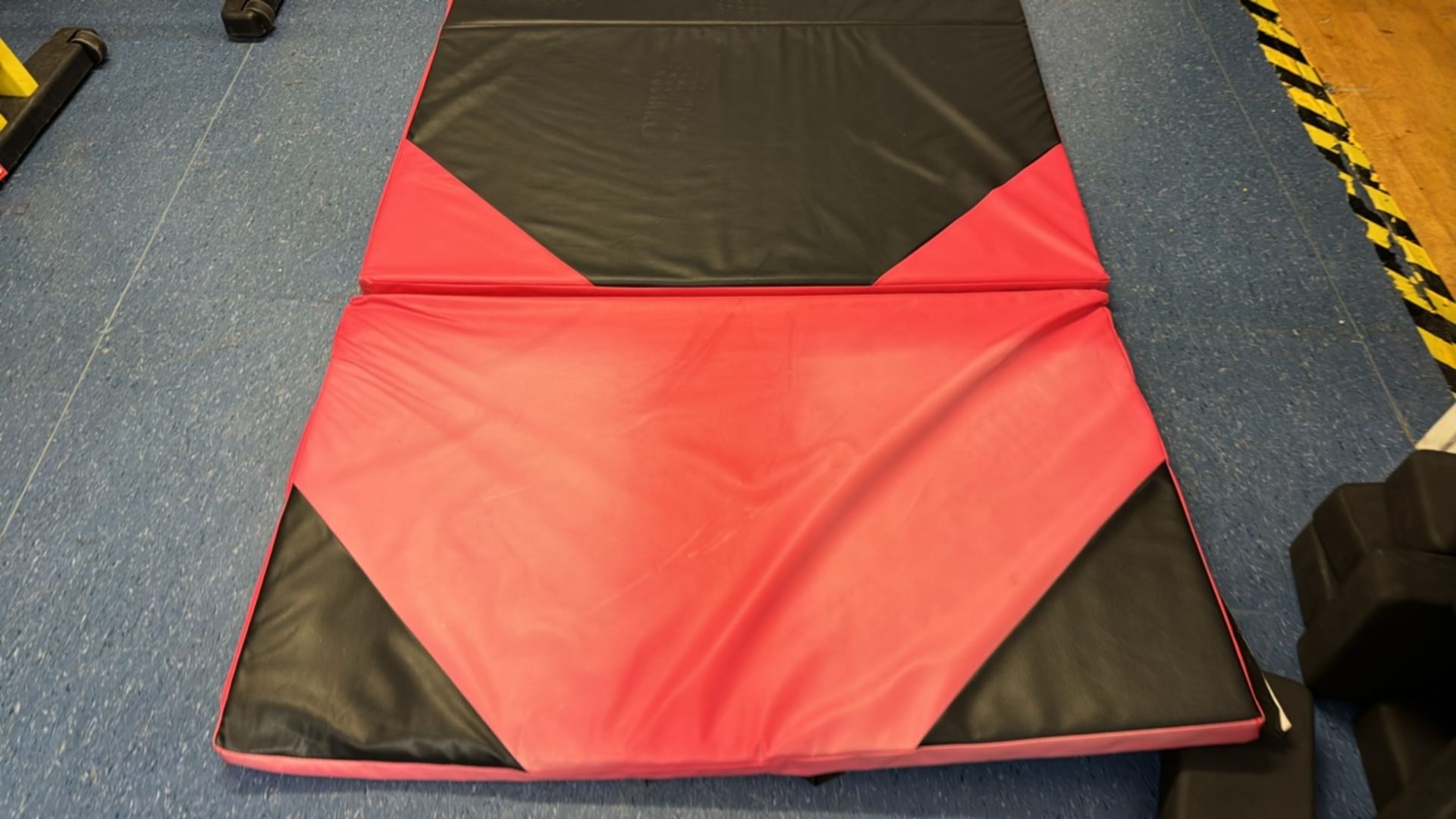 Pink & Black Foldable Mat