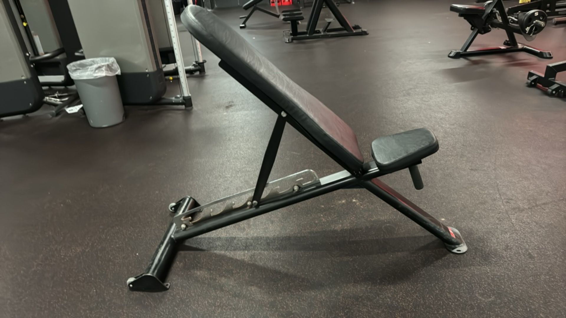 Black Adjustable Bench - Image 2 of 3