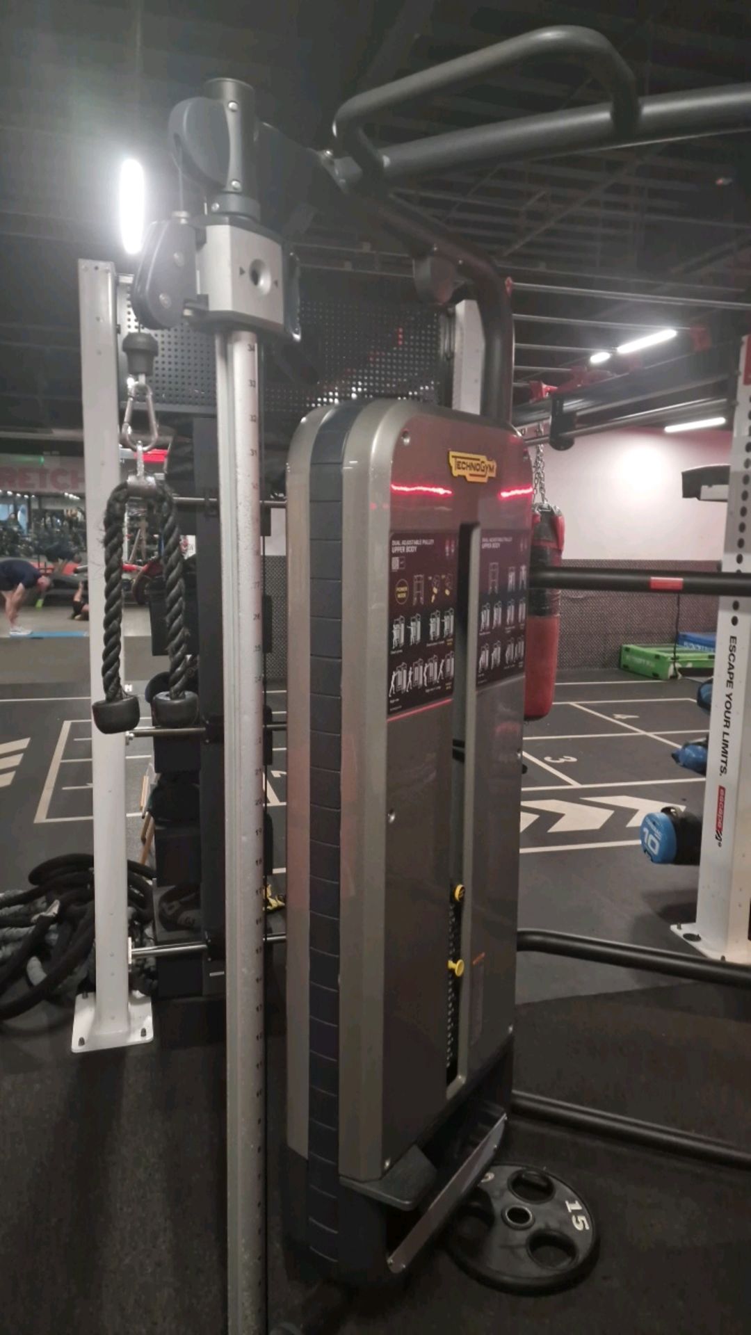 Technogym Dual Adjustable Pulley Functional Trainer - Image 3 of 6