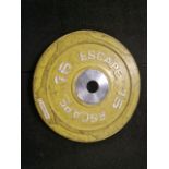 15kg Escape Weight Plates x2