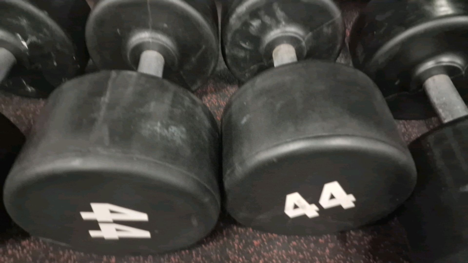 42kg, 44kg, 46kg Dumbells