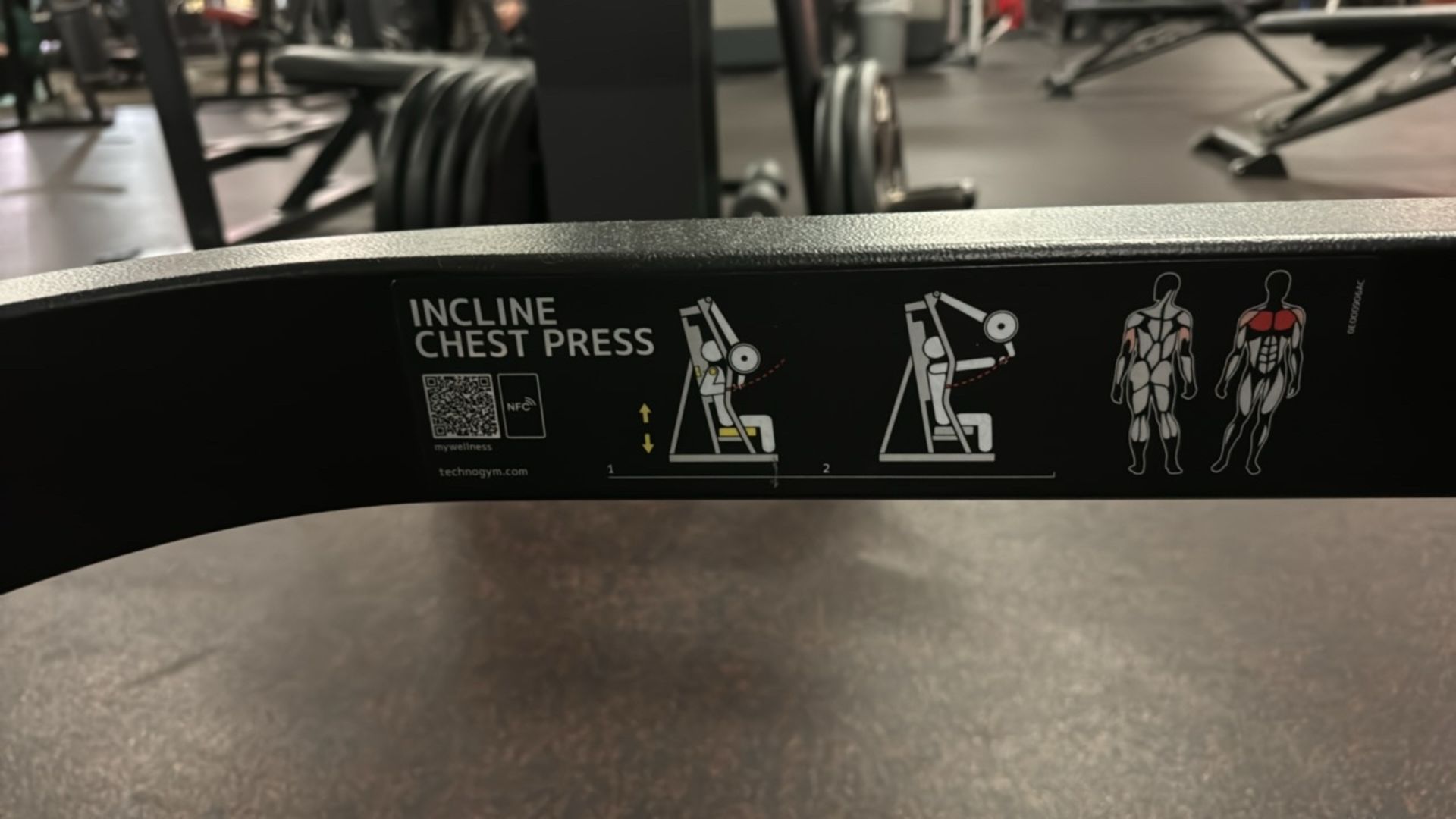 Technogym Pure Strength Incline Chest Press - Image 5 of 7