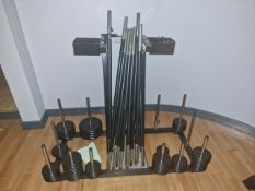 Studio Barbell & Weight Set