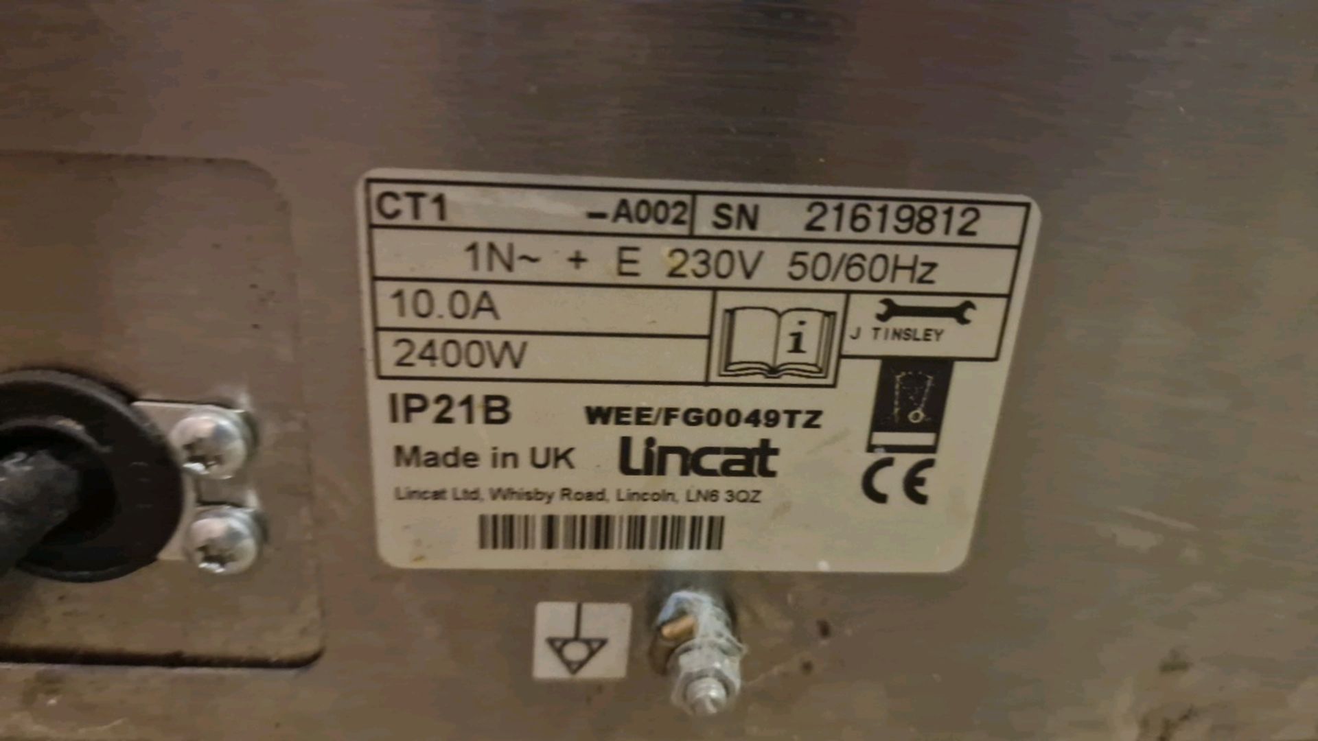 Lincat Conveyor Toaster - Image 4 of 4