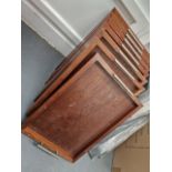 Wooden Serving Trays x7