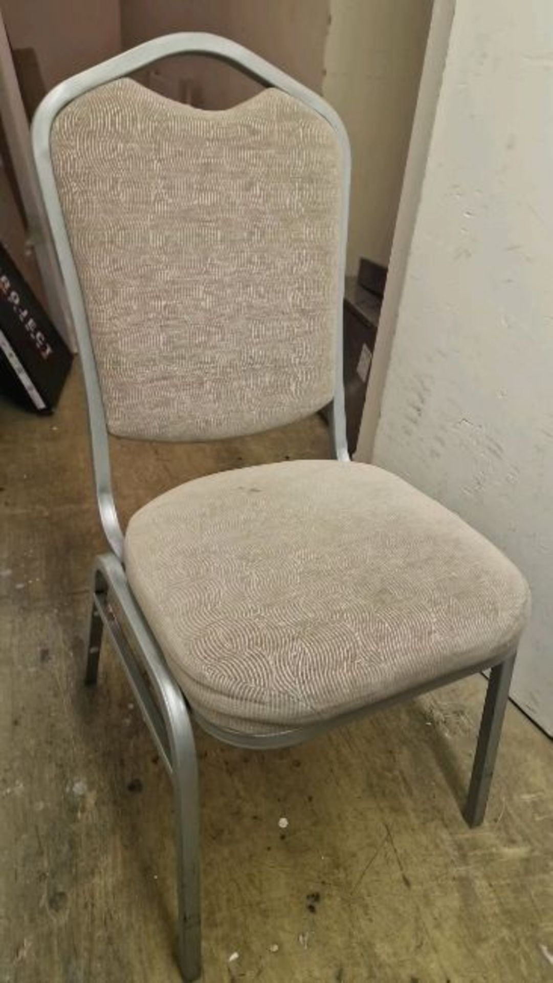 Cream Banqueting Chairs x10 - Image 2 of 4
