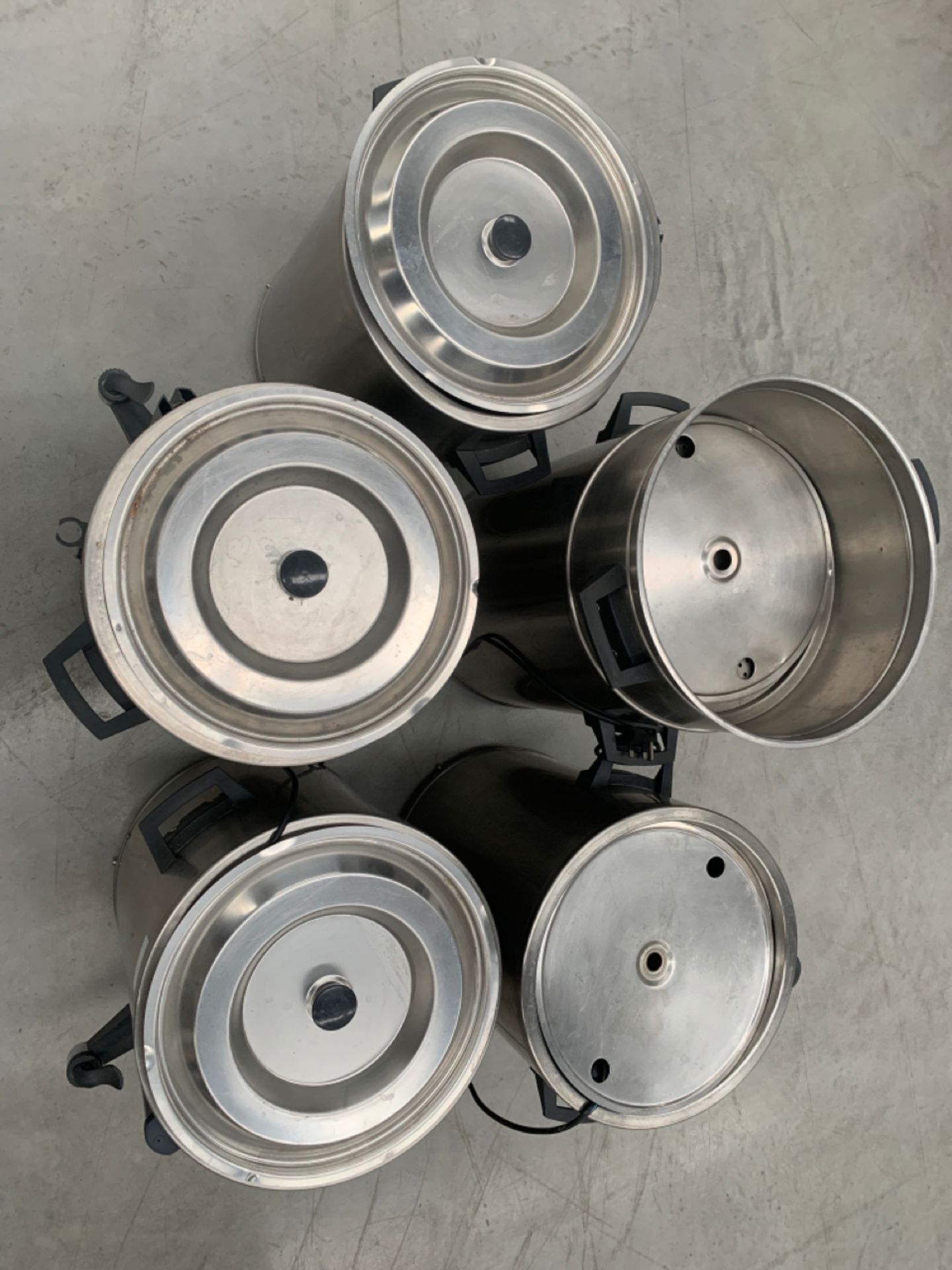 Set of 5 Stainless Steel Thermostatically Controll - Image 5 of 5