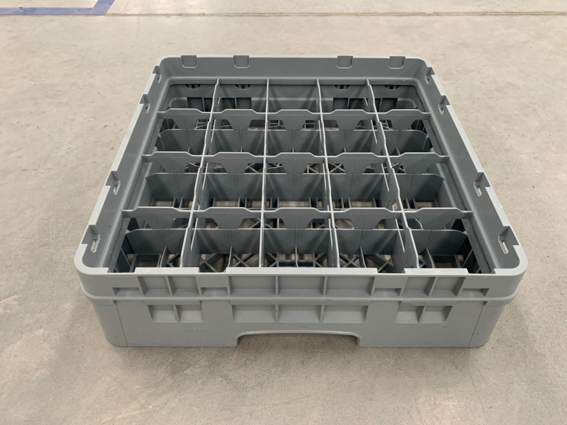 Cambro Camrack Glass Rack 25 Compartments Max Glass Height 92mm