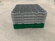 Cambro Camrack 25 Compartments Max Glass Height 215mm