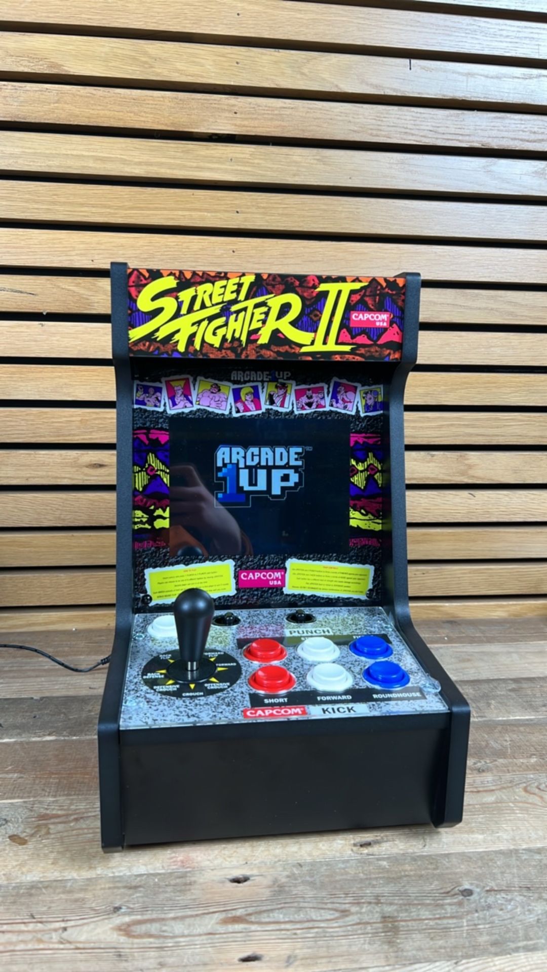 Street Fighter Countercade Games Console 40cm - Image 2 of 8