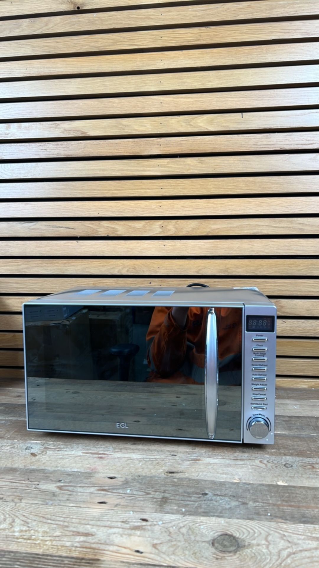 EGL 20L Mirrored Microwave