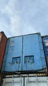 Shipping container, 73 (no ref Directly above container, 72)