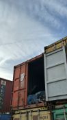 Shipping container, 84 (no ref above container 83)