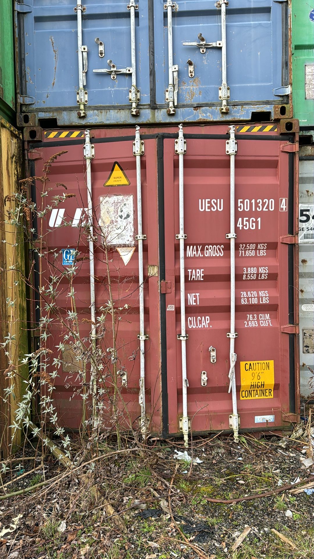 Shipping container, 60 (UESU501320445G1)