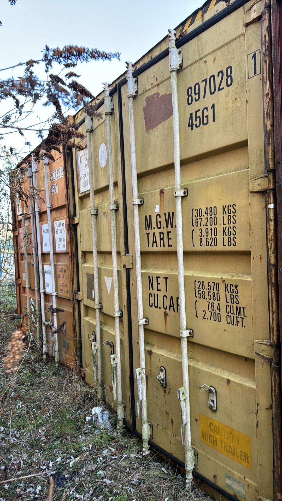 Shipping Container - 19 (89702845G1)