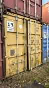 Shipping container, 86 (MSCU870244245G1 - 13GF13C1A)